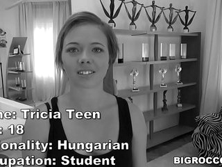 18yo hungarian babe in casting - Tricia Teen, Rocco Siffredi
